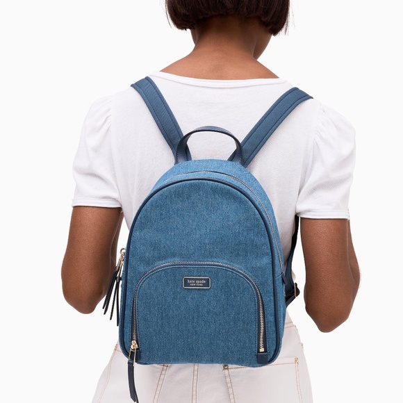 kate spade Handbags - New Kate Spade New York Denim Dawn Medium Backpack